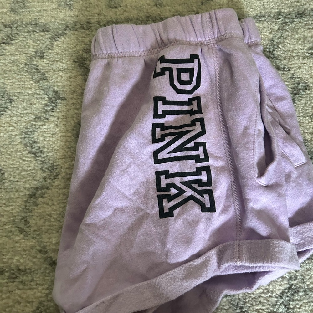 Women's fuzzy sleep shorts